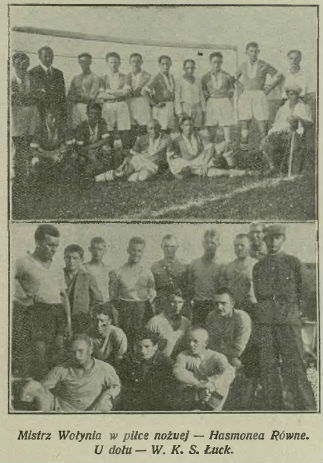 Wolynska pilka 1933 Wolyn 30 07