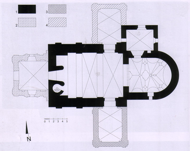 kosciol Maciejow 2 plan