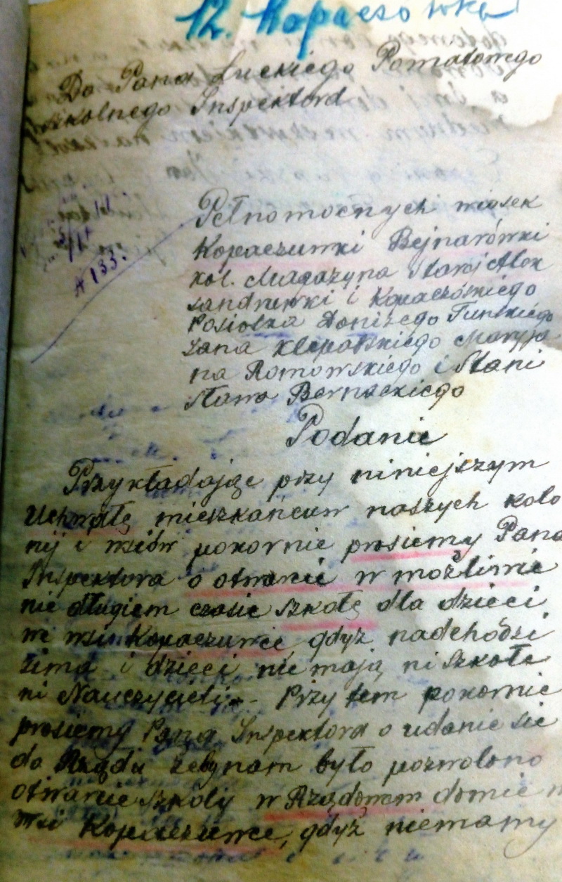 Kopacziwka historia szkoly 1