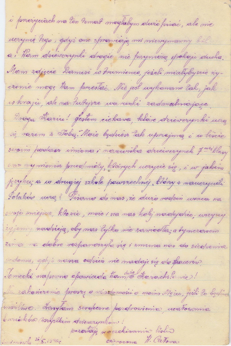 Calowa listy 4