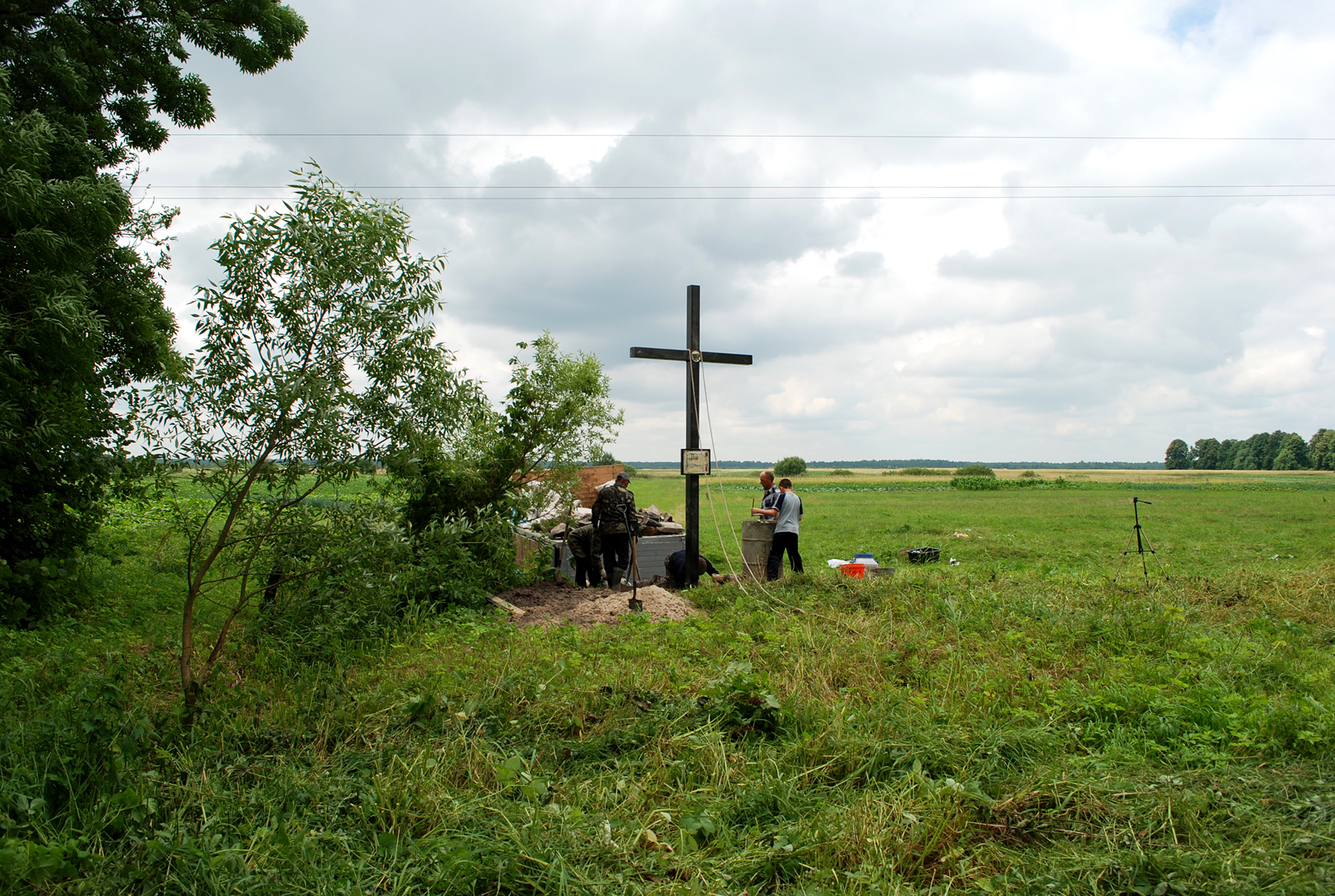 Stawiamy krzyż.