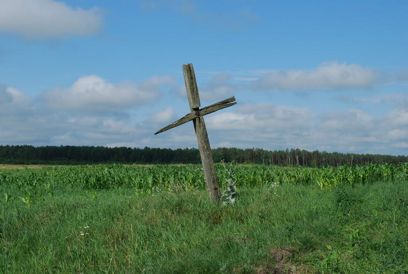 5. Stary krzyż w Hucie Szklanej.